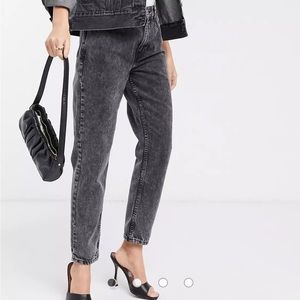 NWT Mango Washed Mom Jeans